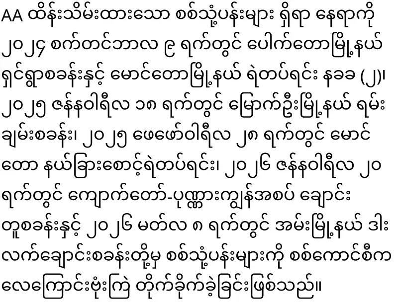 The exact news of the bottom soldiers from Rakhine has come out