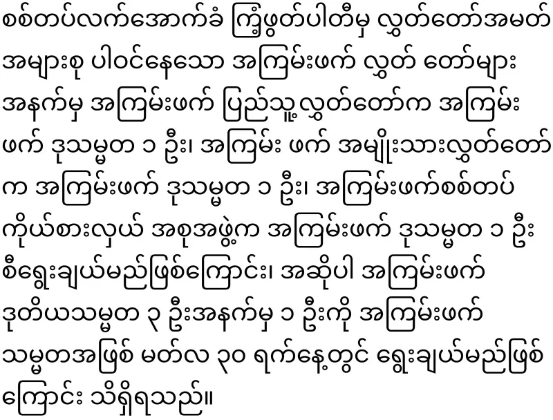 Min Aung Hlaing, who used various tricks to become president