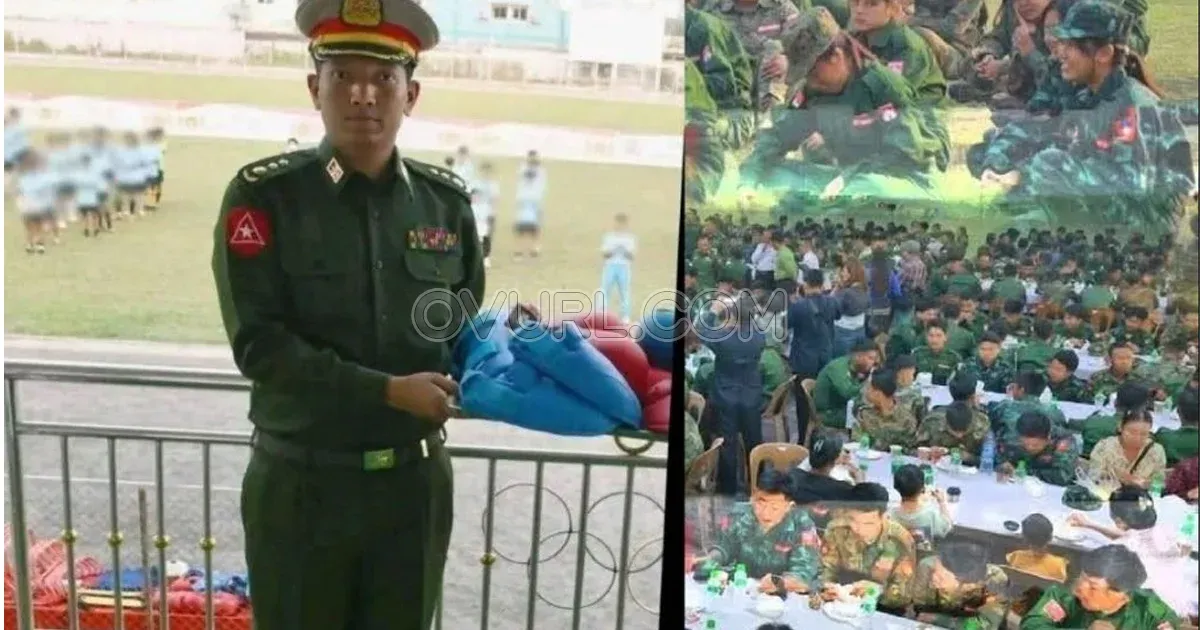 A garment captain who is being interrogated for wearing the wrong side badge