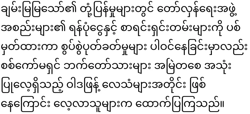 Chan Mya Thaw, whose case became bigger because of the solution