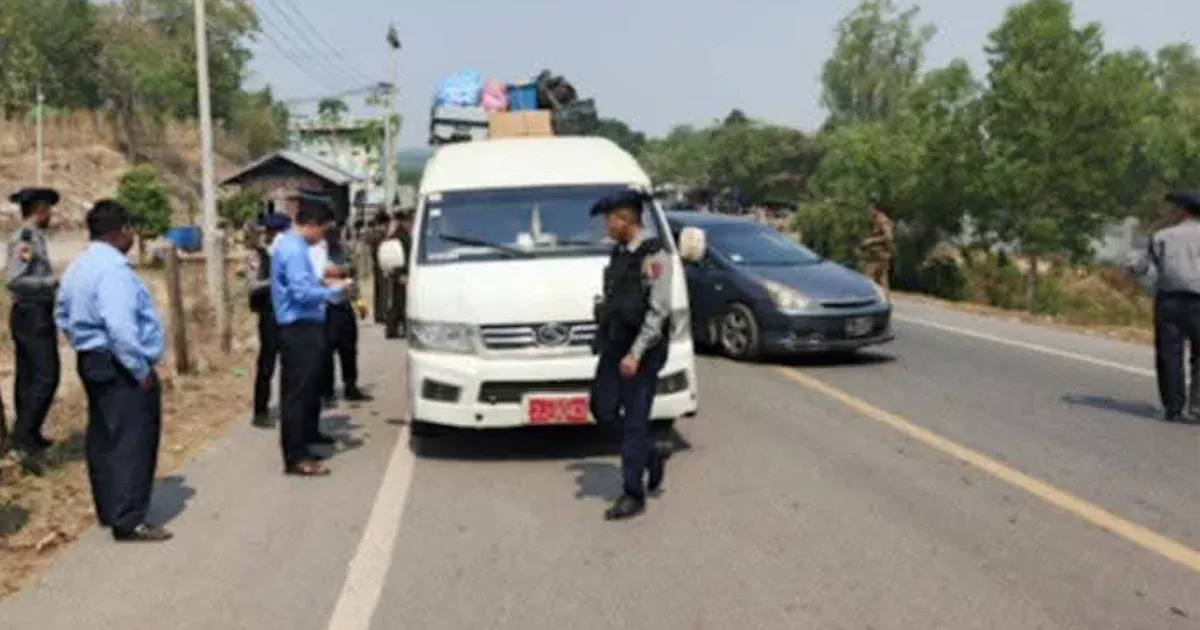 As soon as Asia Road opened, the military group demanded money