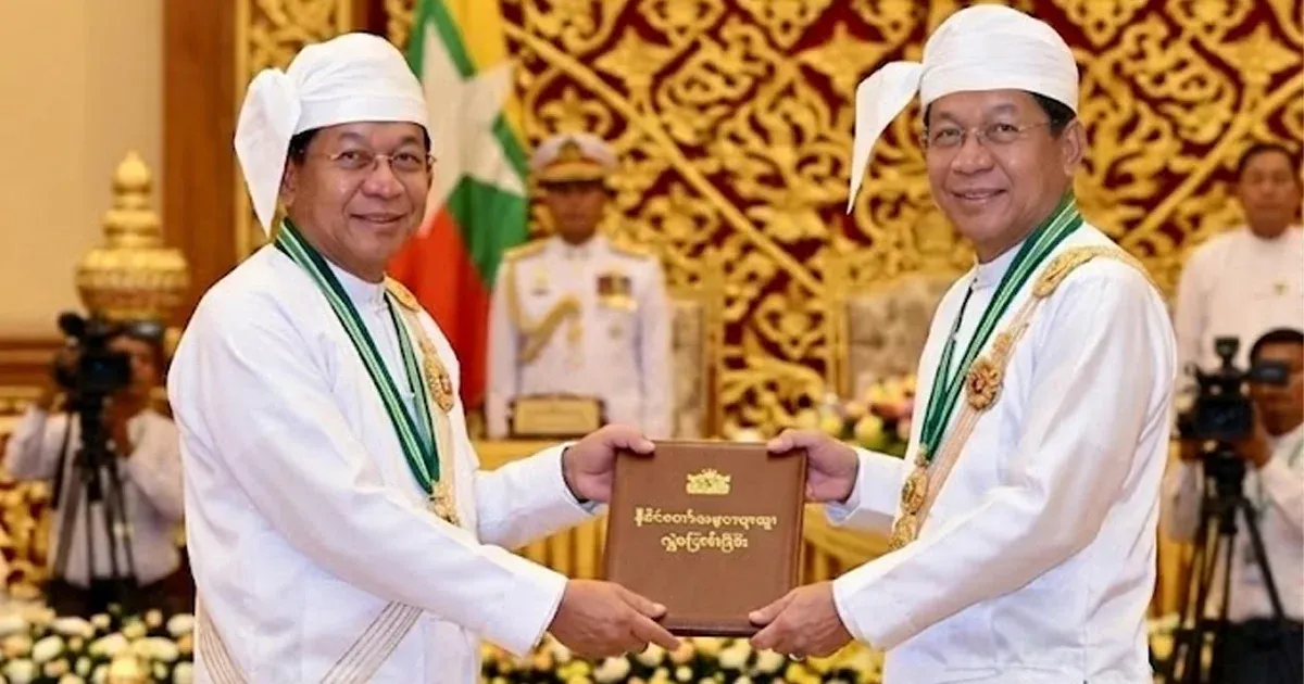 Min Aung Hlaing will hold a ceremony to hand over power to Min Aung Hlaing