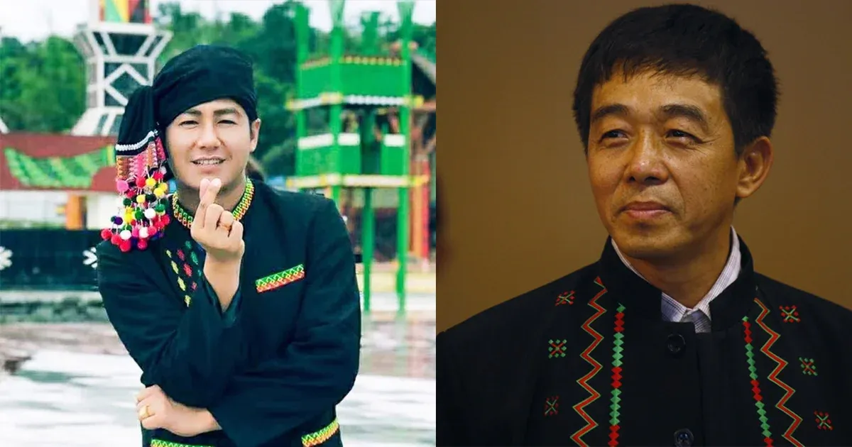 KIA Lieutenant Gun Maw personally attended the funeral of Kachin singer Jackson Tun