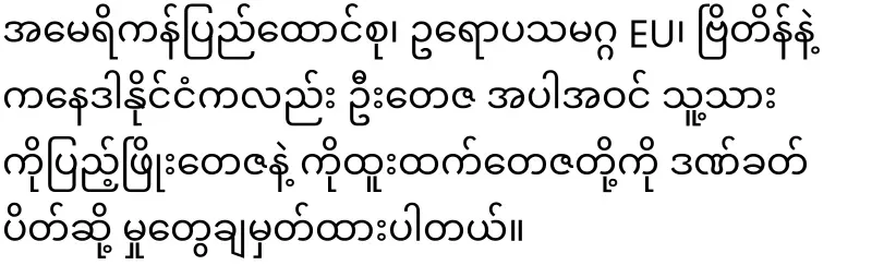 The end of Min Aung Hlaing's cronies
