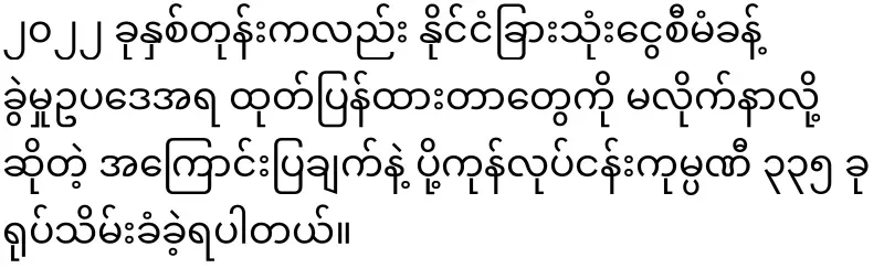 The end of Min Aung Hlaing's cronies