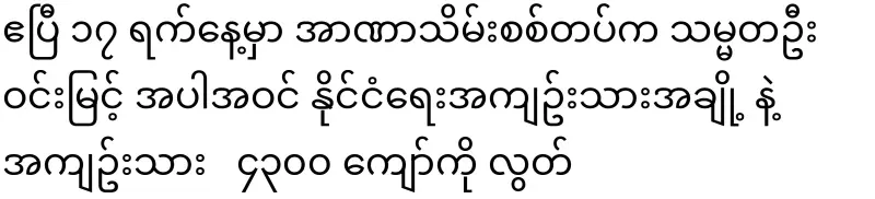 Dr. Myo Nyun is being summoned by the army for examination