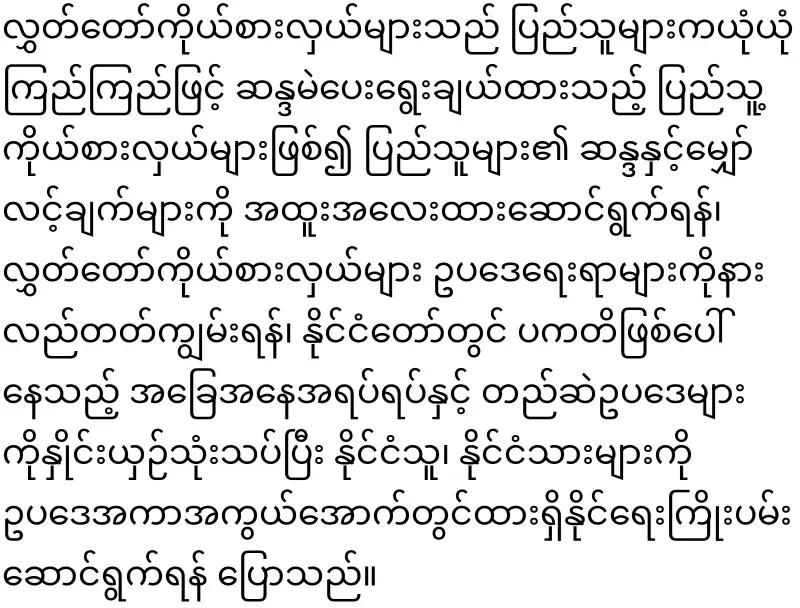 Khin Ri has a bigger idea than Min Aung Hlaing