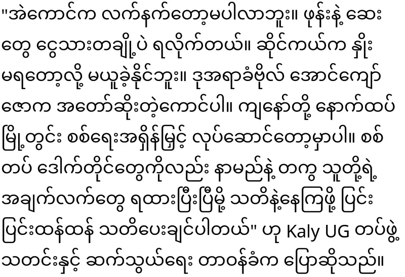 Lieutenant Colonel Aung Kyaw Zo who slipped in Hlaing Thayar
