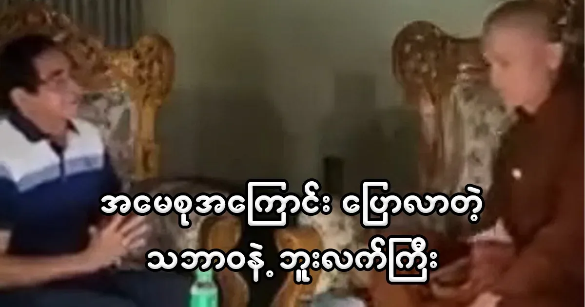 Butelkyi said that the public leader Aung San Suu Kyi is doing well