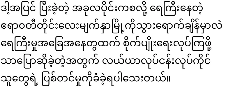 Min Aung Hlaing, who went to Belarus to buy fertilizer