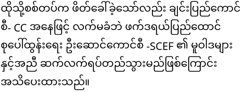 The Chin council rejected the military council outright