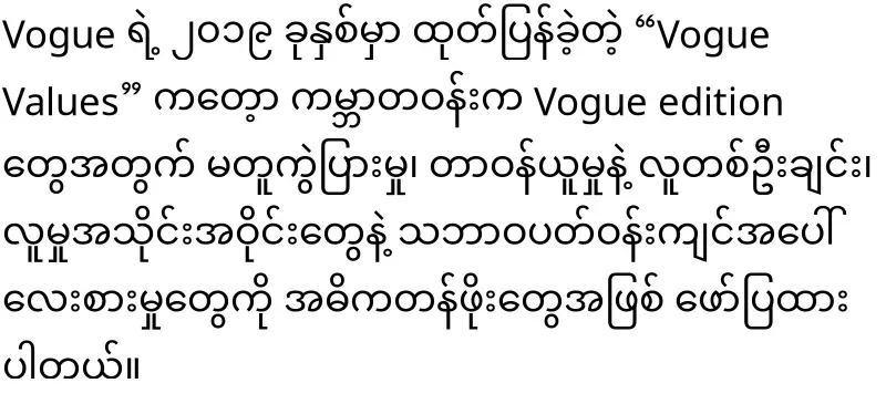 Vogue Thailand's photos of actress Pangshun Shwe Sire have been removed