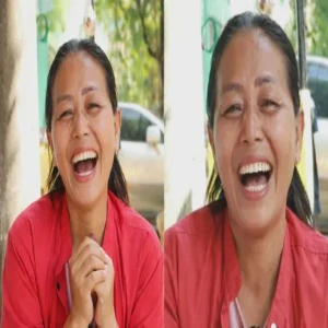 Atom has given one hundred thousand to Mi Hla who cried too much