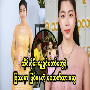 May Thet Tha Swe is being talked about again with the comedian issue