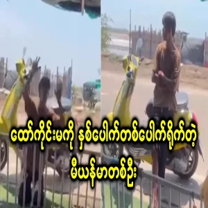 If you say Burmese, it's just weird