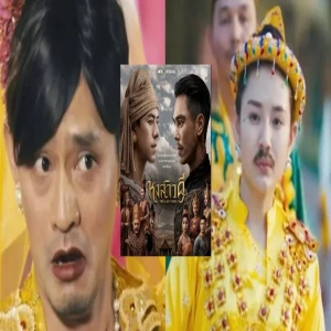 She is famous for being photographed in Burmese royal costumes