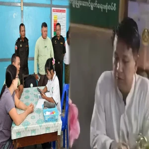 A rookie superintendent demanding money for military service