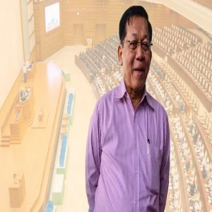 Min Aung Hlaing said he had to take the presidency because of Daw Aung San Suu Kyi