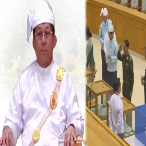 Choose Min Aung Hlaing as president