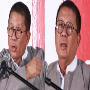 The news that Master Tin Nyunt was dragged