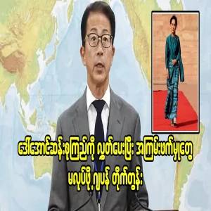 Japan urges Daw Aung San Suu Kyi to be released