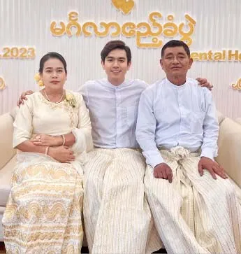 Actor Kyaw Chet Zaw came back to explain the news