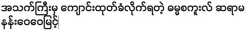 Model Nang Wei Wei Myint has been dismissed from the team