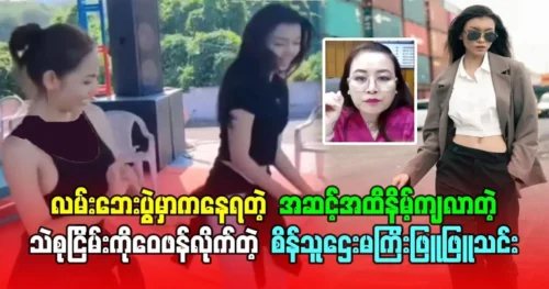 The tycoon Phyu Phyuthin says she has a good cat