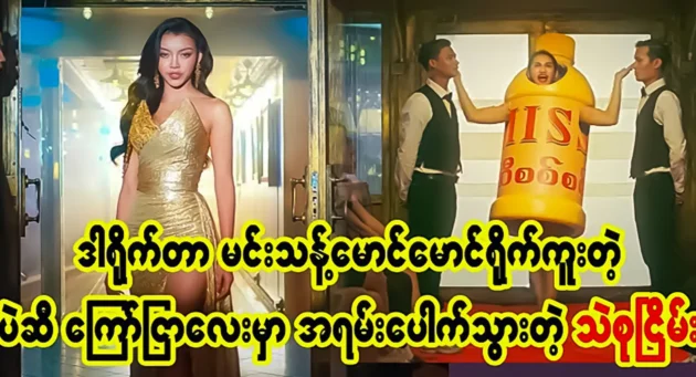 Beauty queen Thae Su Nyein returns to her business with advertisements 