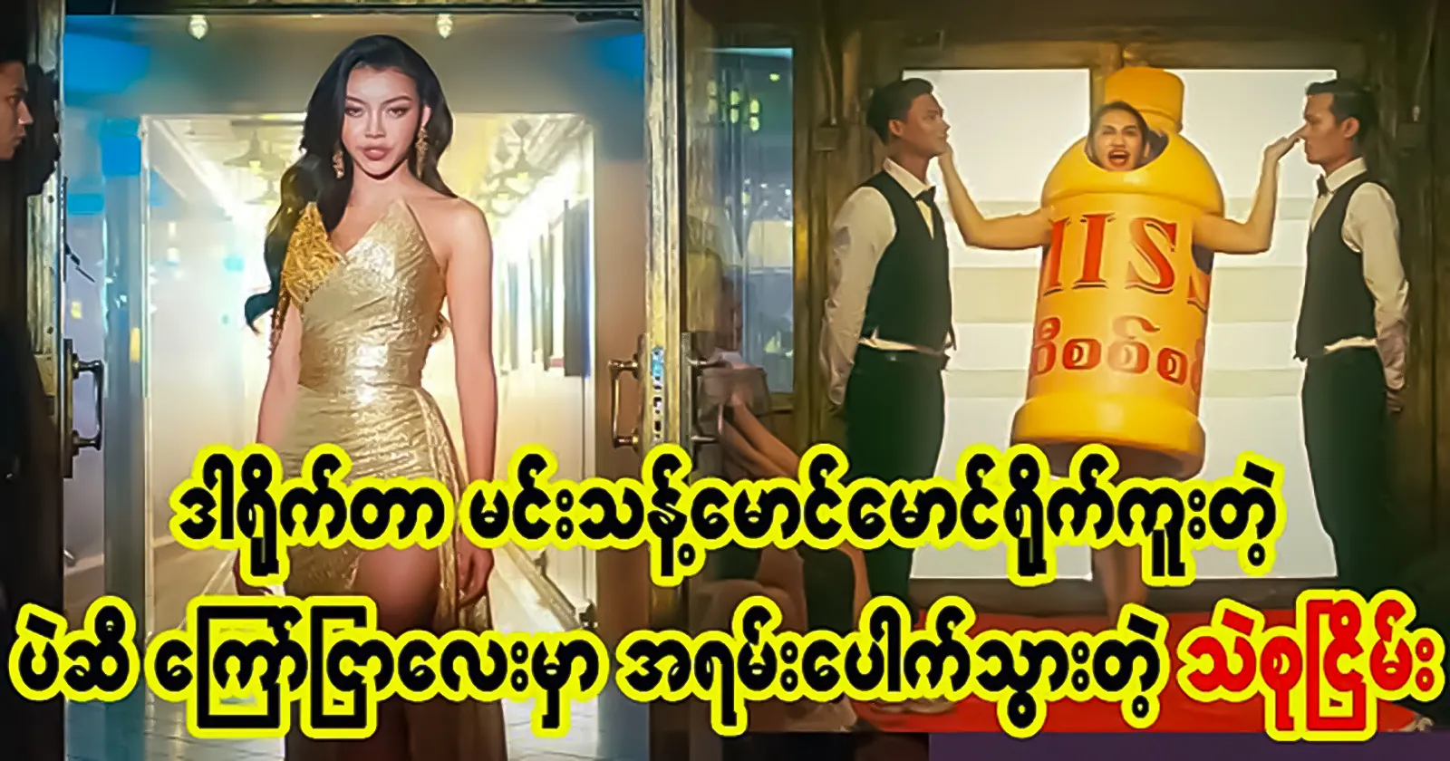 Beauty queen Thae Su Nyein returns to her business with advertisements 